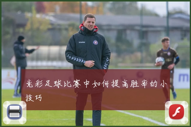 竞彩足球比赛中如何提高胜率的小技巧